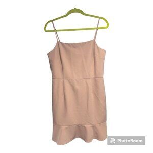 Women's Gianni Bini Blush Pink Formal Sleeveless Mini Sheath Dress Size 12